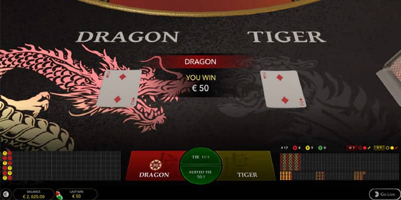 Hạn chế đặt cửa hòa khi tham gia Dragon Tiger online